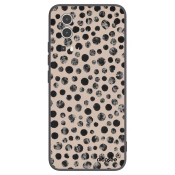 Picasee silikónový čierny obal pre Vivo Y72 5G - Dots