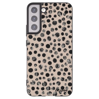 Picasee silikónový čierny obal pre Samsung Galaxy S22+ 5G - Dots