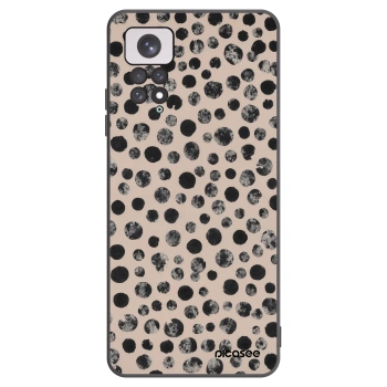 Picasee silikónový čierny obal pre Xiaomi Redmi Note 11 - Dots