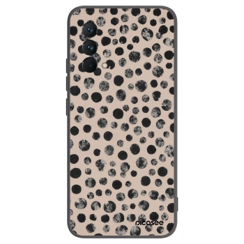 Picasee silikónový čierny obal pre Realme GT Master Edition 5G - Dots