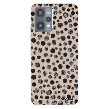 Picasee silikónový prehľadný obal pre Realme 9 Pro 5G - Dots