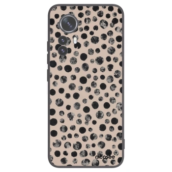 Picasee silikónový čierny obal pre Xiaomi 12 Pro - Dots