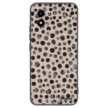 Picasee silikónový čierny obal pre Vivo Y01 - Dots