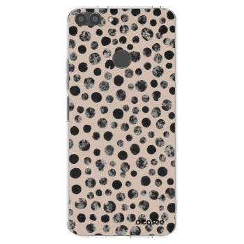 Picasee silikónový prehľadný obal pre Huawei P Smart - Dots