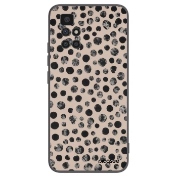 Picasee silikónový čierny obal pre Xiaomi Redmi 10 (2022) - Dots