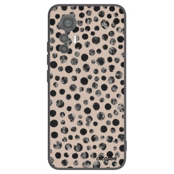 Picasee silikónový čierny obal pre Xiaomi 12 Lite - Dots