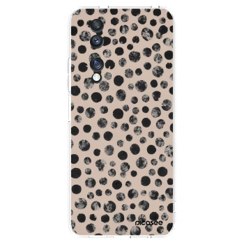 Picasee silikónový prehľadný obal pre Honor 70 - Dots