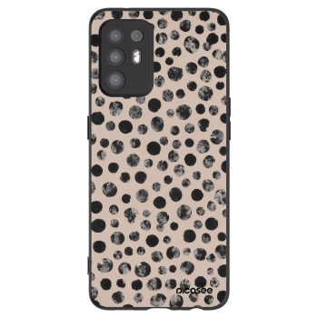 Picasee silikónový čierny obal pre OPPO A94 5G - Dots