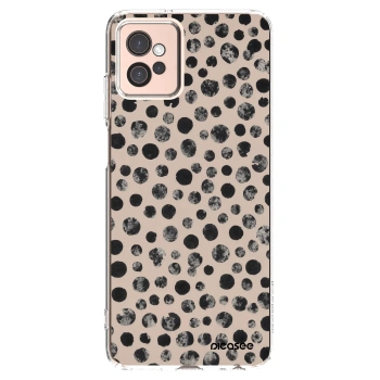 Picasee silikónový prehľadný obal pre Motorola Moto G32 - Dots