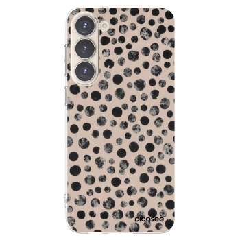 Picasee silikónový prehľadný obal pre Samsung Galaxy S23+ 5G - Dots