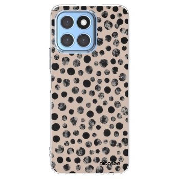 Picasee silikónový prehľadný obal pre Honor X8 5G - Dots