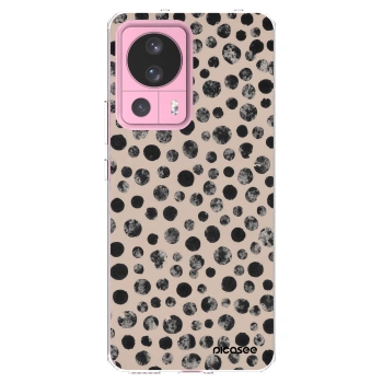 Picasee silikónový prehľadný obal pre Xiaomi 13 Lite - Dots