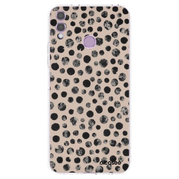 Picasee silikónový prehľadný obal pre Honor 8X - Dots