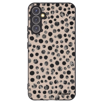 Picasee silikónový čierny obal pre Samsung Galaxy A34 5G A346B - Dots