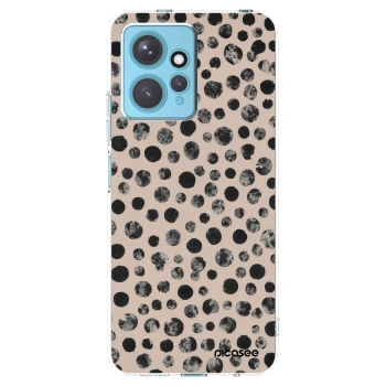 Picasee silikónový prehľadný obal pre Xiaomi Redmi Note 12 4G - Dots