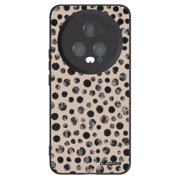 Picasee silikónový čierny obal pre Honor Magic5 Pro - Dots