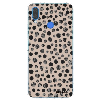 Picasee silikónový prehľadný obal pre Huawei Nova 3 - Dots