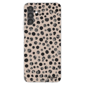 Picasee silikónový prehľadný obal pre Samsung Galaxy A04s A047F - Dots