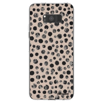 Picasee silikónový prehľadný obal pre Samsung Galaxy S8 G950F - Dots