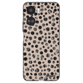 Picasee silikónový čierny obal pre Honor 90 Lite 5G - Dots