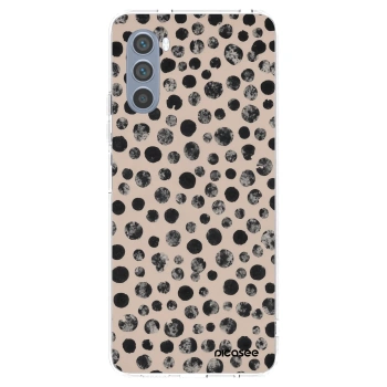 Picasee silikónový prehľadný obal pre Motorola Moto G62 - Dots