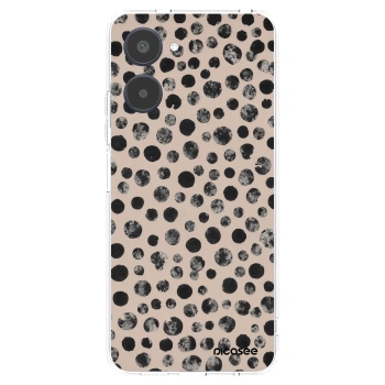 Picasee silikónový prehľadný obal pre Realme 10 4G - Dots
