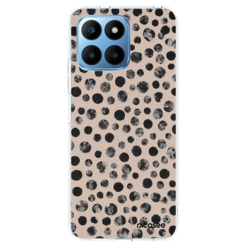 Picasee silikónový prehľadný obal pre Honor 70 Lite - Dots