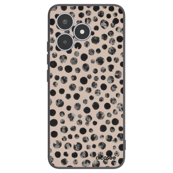 Picasee silikónový čierny obal pre Realme C53 - Dots