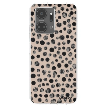 Picasee silikónový prehľadný obal pre Honor X7a - Dots