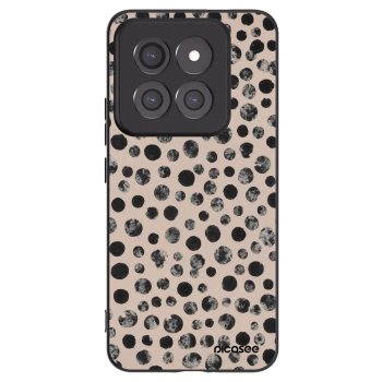 Picasee silikónový čierny obal pre Xiaomi 14 Pro - Dots