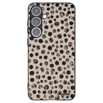 Picasee silikónový čierny obal pre Samsung Galaxy S24+ S926B 5G - Dots