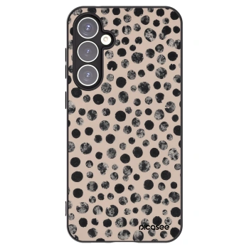 Picasee silikónový čierny obal pre Samsung Galaxy S23 FE S711B - Dots