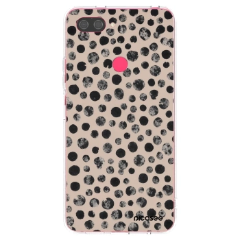 Picasee silikónový prehľadný obal pre Xiaomi Mi 8 Lite - Dots