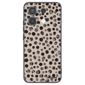 Picasee silikónový čierny obal pre Xiaomi Poco X6 - Dots