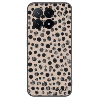 Picasee silikónový čierny obal pre Xiaomi Poco X6 Pro - Dots