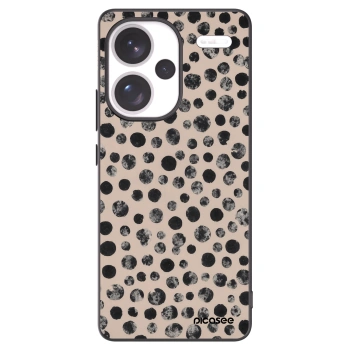 Picasee silikónový čierny obal pre Xiaomi Redmi Note 13 Pro+ 5G - Dots