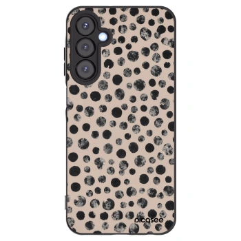 Picasee silikónový čierny obal pre Samsung Galaxy A25 A256B 5G - Dots