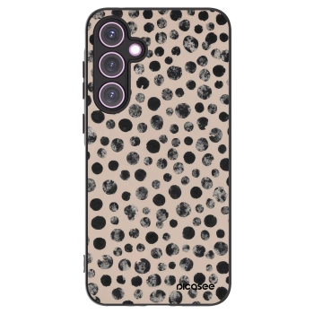 Picasee silikónový čierny obal pre Samsung Galaxy A35 5G A356B - Dots