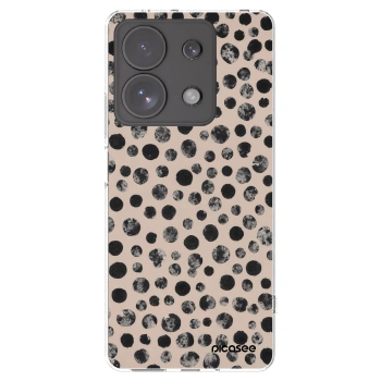 Picasee silikónový prehľadný obal pre Xiaomi Redmi Note 13 Pro 4G - Dots