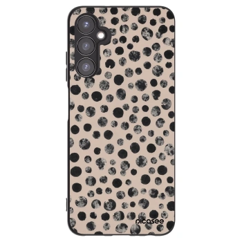 Picasee silikónový čierny obal pre Samsung Galaxy A05s A057G - Dots