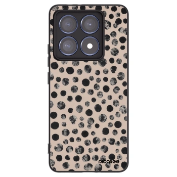 Picasee silikónový čierny obal pre Xiaomi 14T Pro - Dots