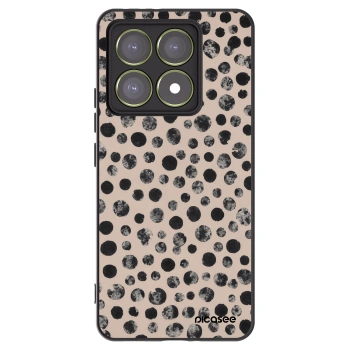 Picasee silikónový čierny obal pre Xiaomi 14T - Dots