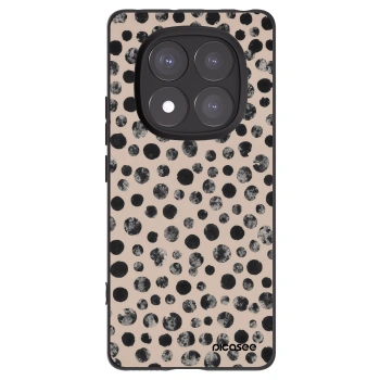 Picasee silikónový čierny obal pre Xiaomi Redmi Note 14 Pro 5G - Dots