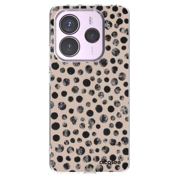 Picasee silikónový prehľadný obal pre Xiaomi Redmi Note 14 5G - Dots