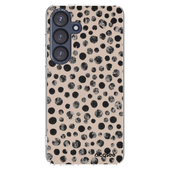 Picasee silikónový prehľadný obal pre Samsung Galaxy S25 5G - Dots