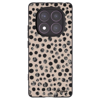 Picasee silikónový čierny obal pre Xiaomi Redmi Note 14 Pro 4G - Dots