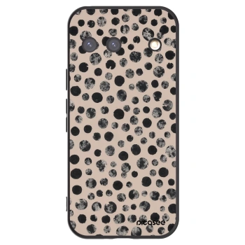 Picasee silikónový čierny obal pre Google Pixel 9 - Dots