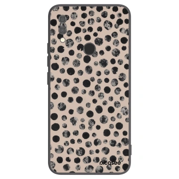 Picasee silikónový čierny obal pre Xiaomi Redmi Note 7 - Dots