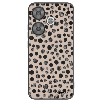 Picasee silikónový čierny obal pre Xiaomi Poco F6 - Dots