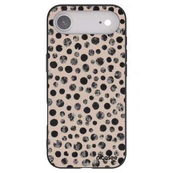 Picasee silikónový čierny obal pre Apple iPhone Air - Dots